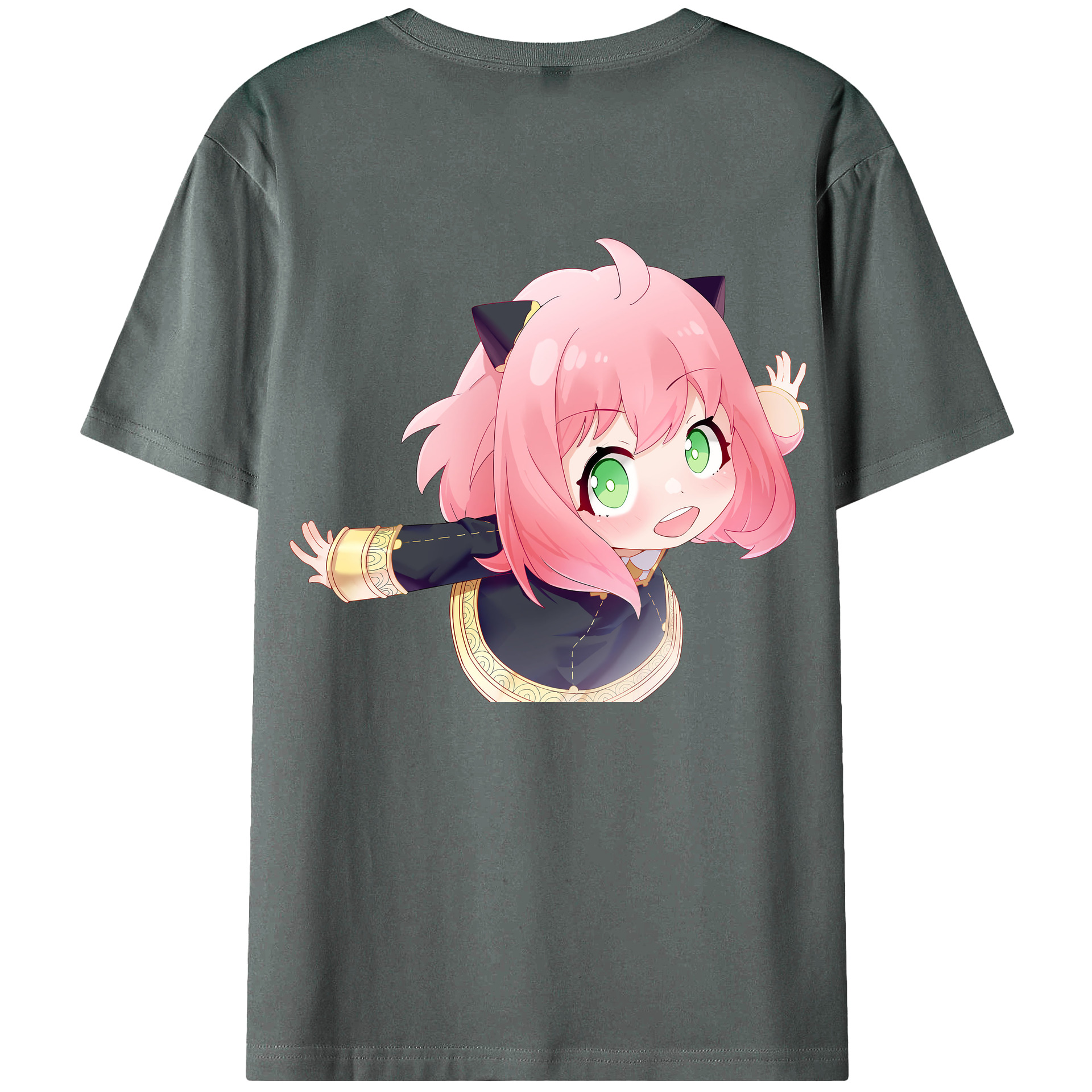 （画像用） SPY×FAMILY间谍家家酒 綿100％半袖Tシャツ（背面プリント）
